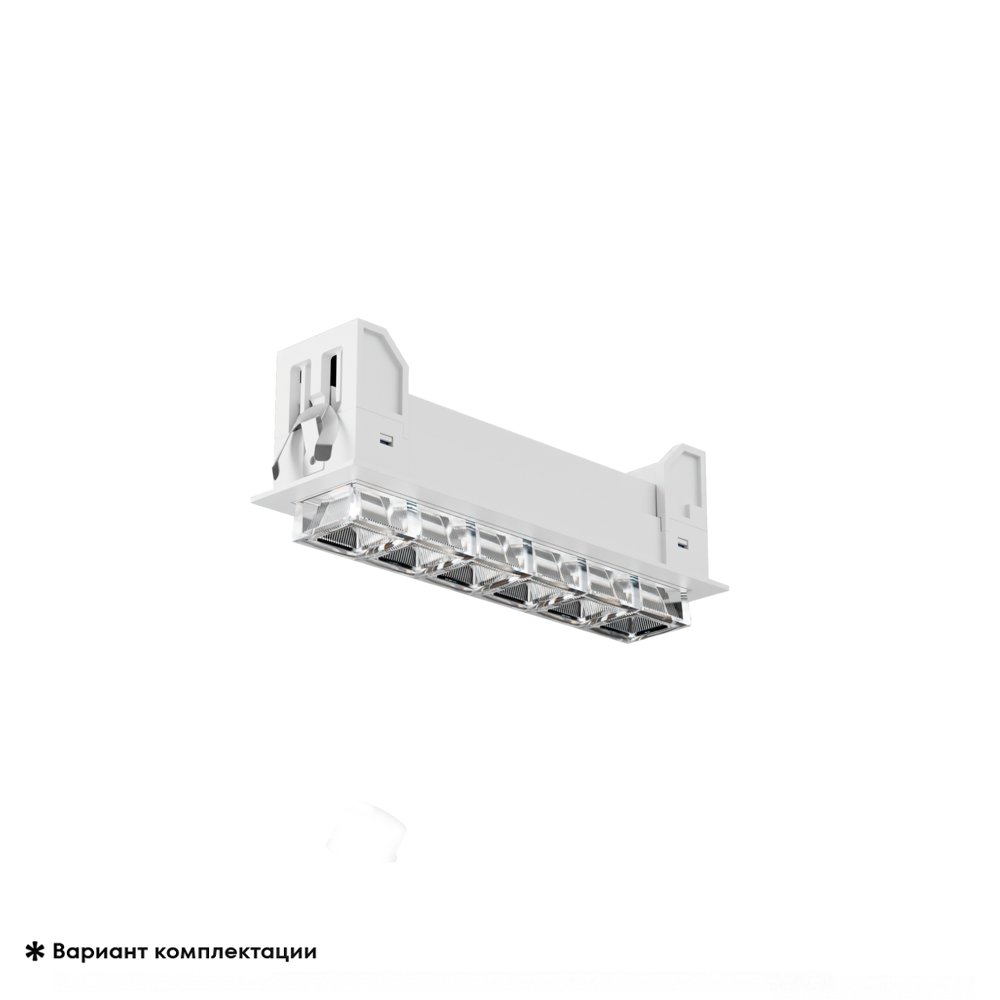 картинка Встраиваемый светодиодный светильник Iceform 12W 45° 3000K белый 200094 | ТГО-Лайт